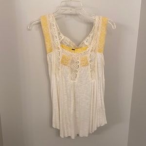 Free people tank top. So soft!